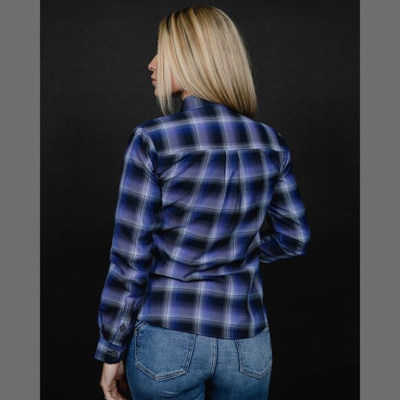 DIXXON FLANNEL x THE OFFSPRING - SUPERCHARGED Flannel Shirt - Women's Large - Picture 7 of 10